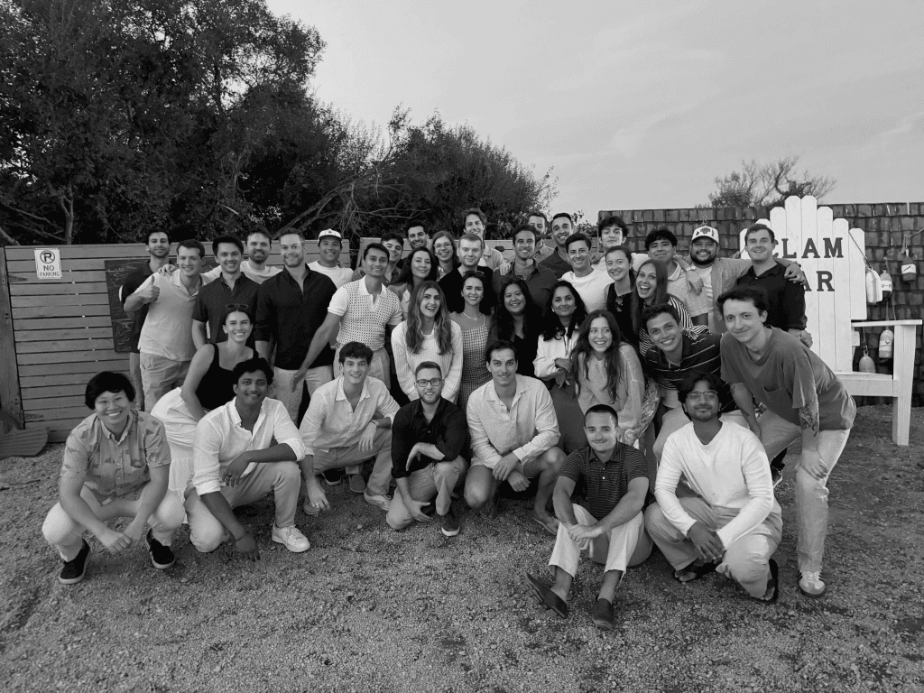 The Qualitate team gathered outdoors